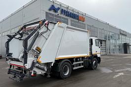 KAT-16М на шасси МАЗ 534025-585-013, мусоровоз, 16м3, задн. загрузка, портал